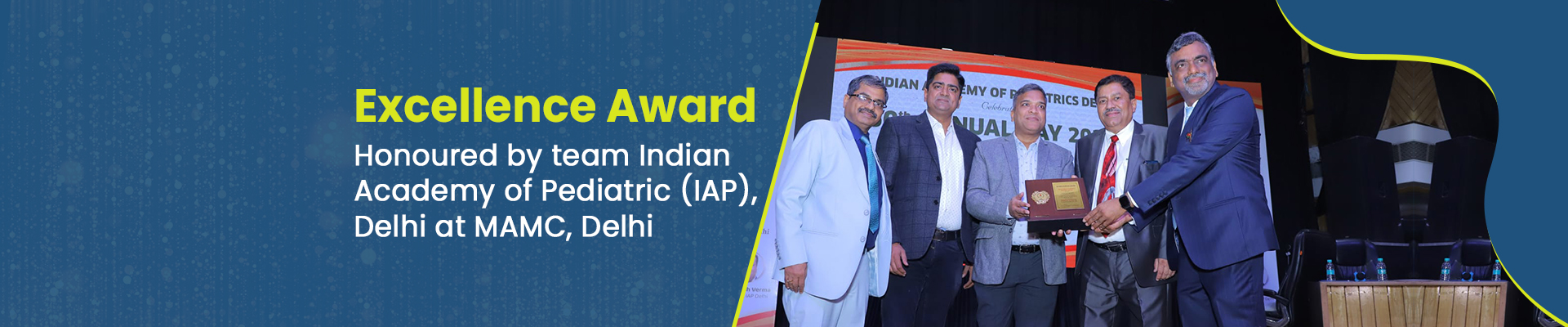 Excellence Award by IAP