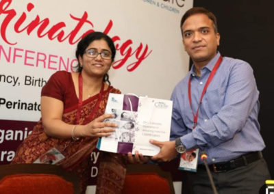 Token of appreciation in Apollo Cradle CME after a panel discussion on fetal anomalies especially fetal cardiac anomalies